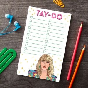 Tay-Do Notepad with Illustration